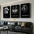 Quadros Decorativos Trio Empresarial Execução, Disciplina e Foco