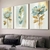 Quadros Decorativos Trio Flores