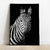Quadro Decorativo Zebra