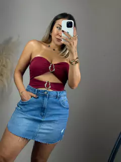 Body Heloisa Bordo - comprar online