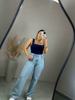 Body Livia Azul Marinho - comprar online