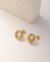 Brinco Infinito Cravejado Ouro 18K