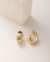 Brinco Quadrado Pequeno Ouro 18K