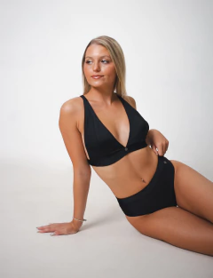 CORPIÑO ZOE NEGRO - Lara Herzig