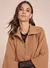 PONCHO LE LIS PAOLA CARAMELO TRICOT FEMININO - comprar online