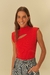 Blusa Feminina Recortes Rib - comprar online