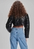 Jaqueta Cropped Puffer Paetê MYFT - comprar online