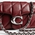 Bolsa Tabby Shoulder 20 With Quilting Coach - Vermelho - comprar online