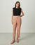 Blusa malha bicolor Shoulder - comprar online