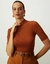 T-shirt canelada tricot