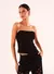 Top Estilo Corset Com Barbatanas - comprar online