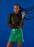 Blusa Tule Gola Alta Estampado - comprar online