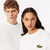 Camiseta algodão Over Lacoste Unissex na internet