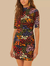 Vestido Curto Franzido Jardim de Morango Farm - comprar online