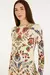 Vestido Decote u Cost Jardim Maravilhoso na internet