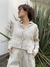 Camisa de Linho Rabisco Natural - a.DONA.do.SANTo store®