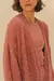 Cardigan Tricot Pelinho Rose - a.DONA.do.SANTo store®