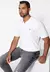 Camisa Polo Silk Triangulo Pq Puff Guess Branco - comprar online