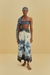 Calça Localizada Estampada Céu Tropical