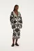 Cardigan Longo Tricot Floral Arabesque na internet