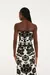 Top Tricot Floral Arabesque na internet
