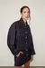 Jaqueta Jeans Raw Detalhes Pesponto - comprar online