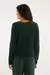 Cardigan Pelinho Curto Com Bolso Verde - loja online