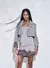 Blazer Cropped Xadrez Lã - loja online