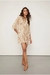 vestido curto pate dobrada onca - comprar online