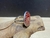 Anillo Decorado con Barniz de Pasto - Protopastos - Cabujon Rojo - Joyeria artesanal nariñense 
