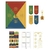 Set de papeleria Harry Potter (Cuaderno + 4 marcapaginas + 1 llavero + Notas adhesivas) - comprar en línea