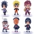 Set de 6 figuras de coleccion Naruto 7cm