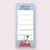 Libreta planificador con iman Snoopy