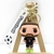 Llavero Messi *Inter Black