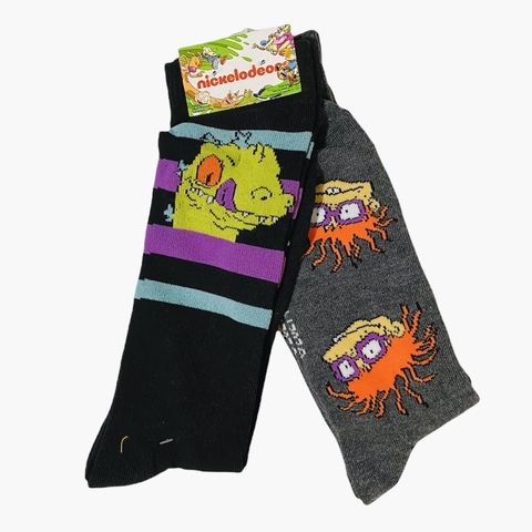 Set de 2 pares de medias Reptar Carlitos P