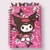 Agenda con separadores Kuromi