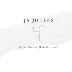 Banner da categoria JAQUETAS 