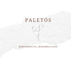 Banner da categoria PALETÓS