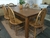 Conjunto Mesa Jantar 1,80m - SAVANNAH + 6 Cadeiras HANNOVER