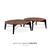 Conjunto Mesa de Centro - GARDEN - loja online