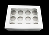 Caja para 12 Cupcake reforzada (33x24x10) - 50 Unidades