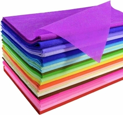 Papel de Seda Varios Colores - Paquete x 10 Unidades