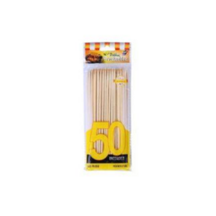 PALITO BROCHETTE 15Cm x 50 unidades bolsa AMARILLA - 10 Paquetes