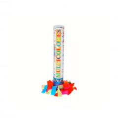 Lanzapapeles Multicolor X12 Lanza Papelitos Cañon Mortero