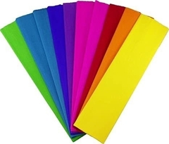 Papel Crepé Varios Colores - Bulto x 50 Unidades