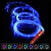 LATIGO LED FIBRA OPTICA 180cm 10 colores (pilas no incluidas)