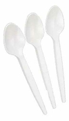 Cuchara postre reforzada x 10 unidades