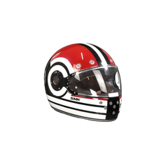Casco SMK El Dorado Ranko Negro Blanco Rojo - comprar online