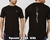 REMERA ALGODON DE HOMBRE | NEGRA | TALLE XL, XXL
