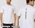 REMERA HOMBRE | DE ALGODON | BLANCA | TALLE L